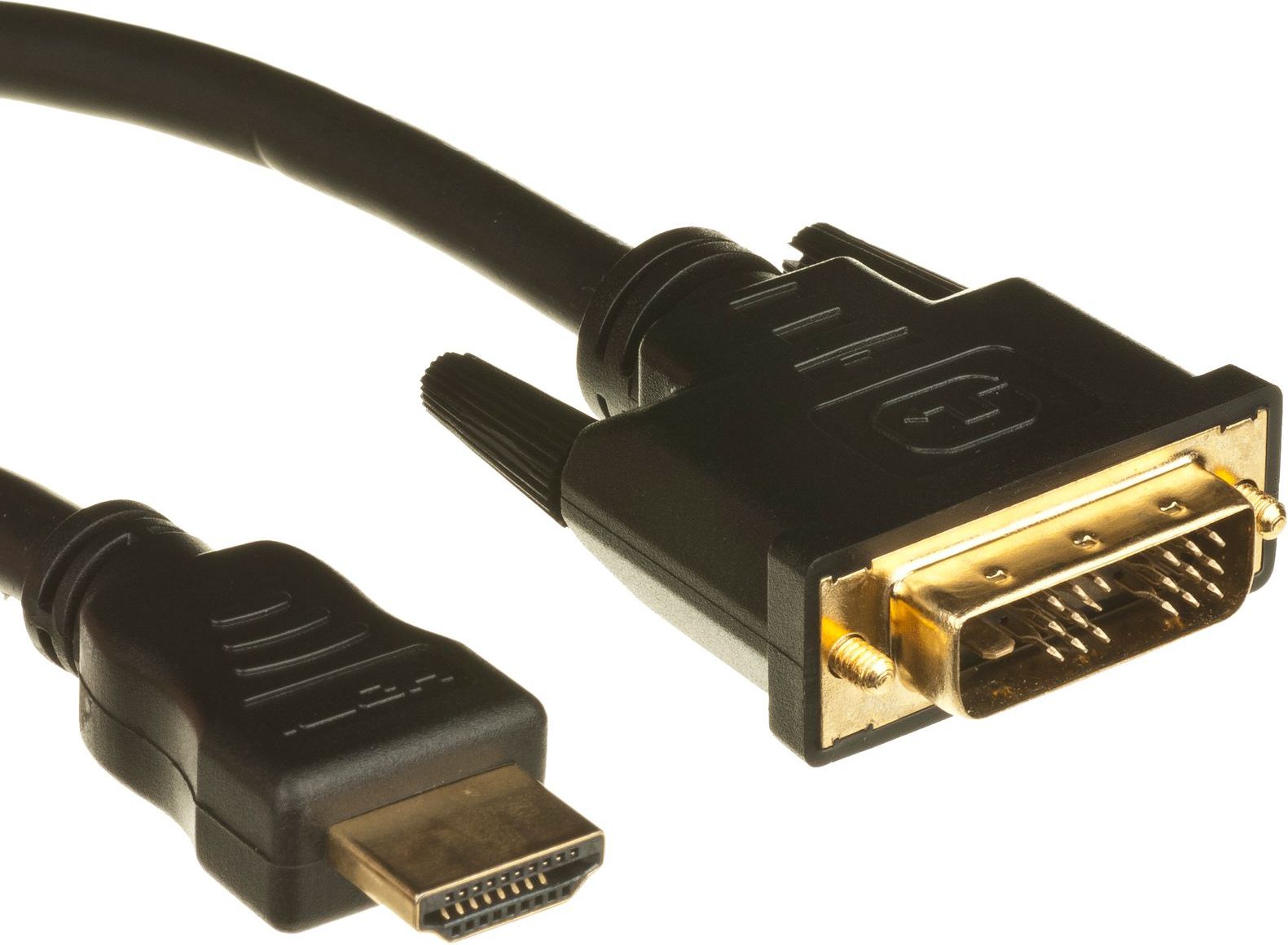 Kabel StarTech HDMI - DVI-D 2m czarny (HDDVIMM2M)