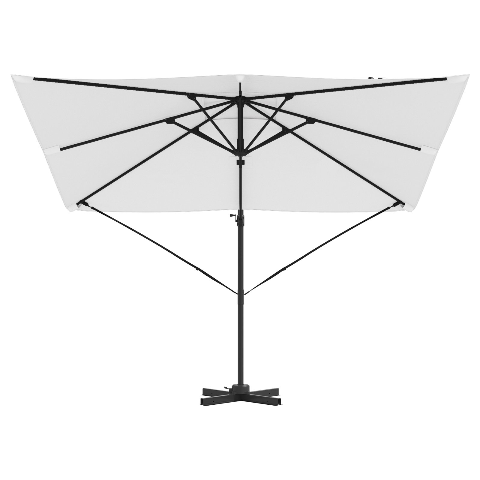 vidaXL Parasol Patio Piasek Daszek z poliesteru 3m