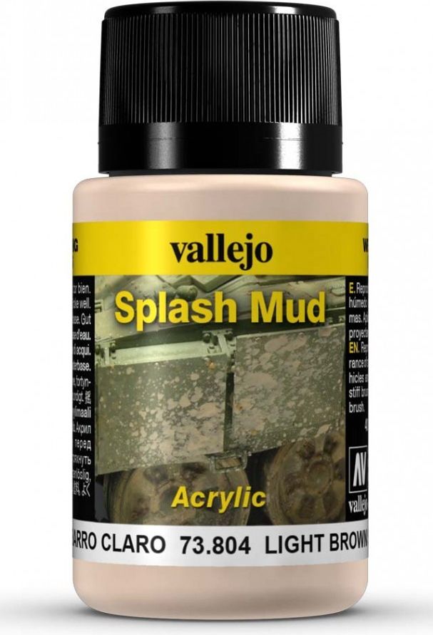 Vallejo Light Brown Splash Mud 40 ml