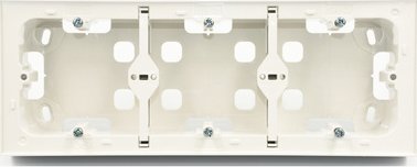 Efapel Efapel puszka natynkowa potrójna biała 10995 KBR