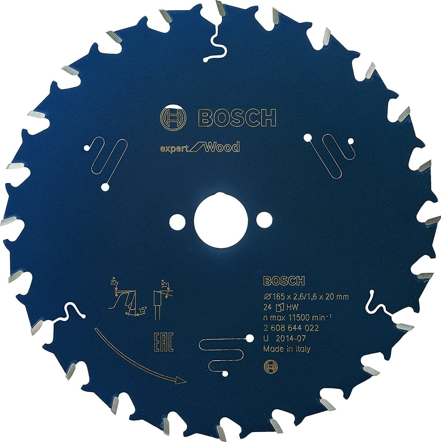 Bosch Bosch circular saw blades - various types