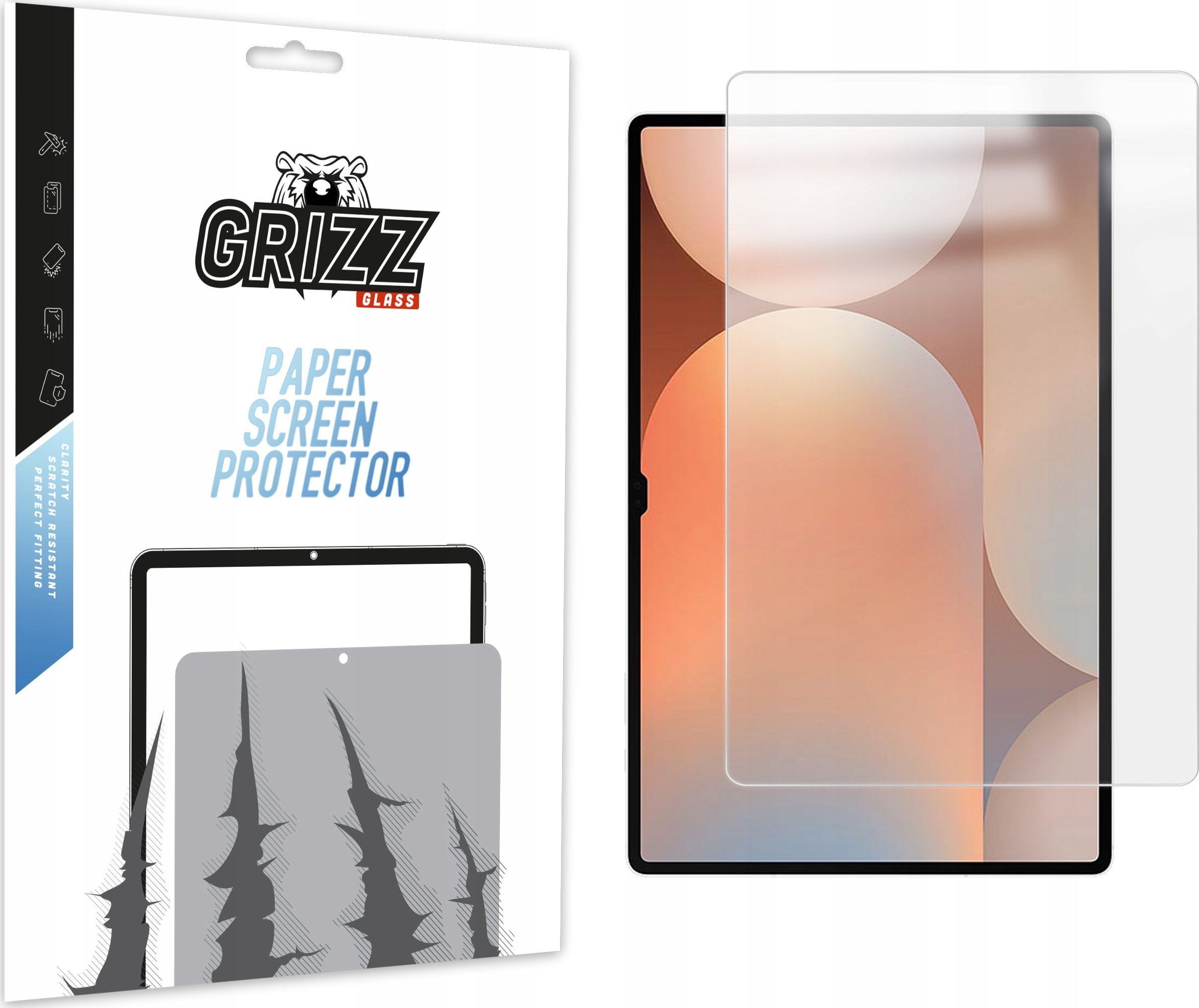 GrizzGlass Folia matowa PaperScreen do Samsung Galaxy Tab S10 Ultra