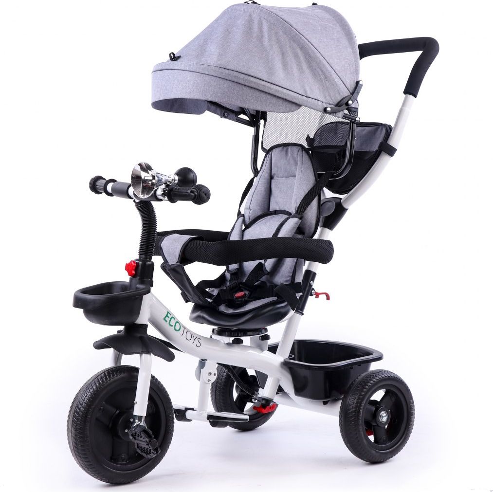 Ecotoys Rower trójkołowy wózek obracane siedzisko