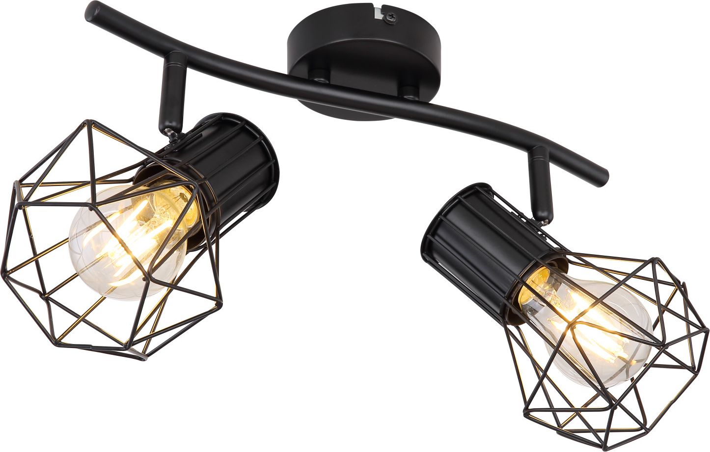 Lampa sufitowa Globo Spot natynkowy metalowy Globo PRISKA 54017-2