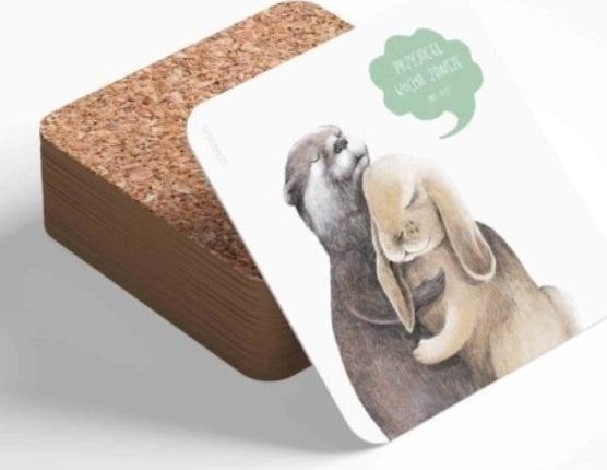 Szaron Podstawka korkowa - Przyjaciel kocha zawsze