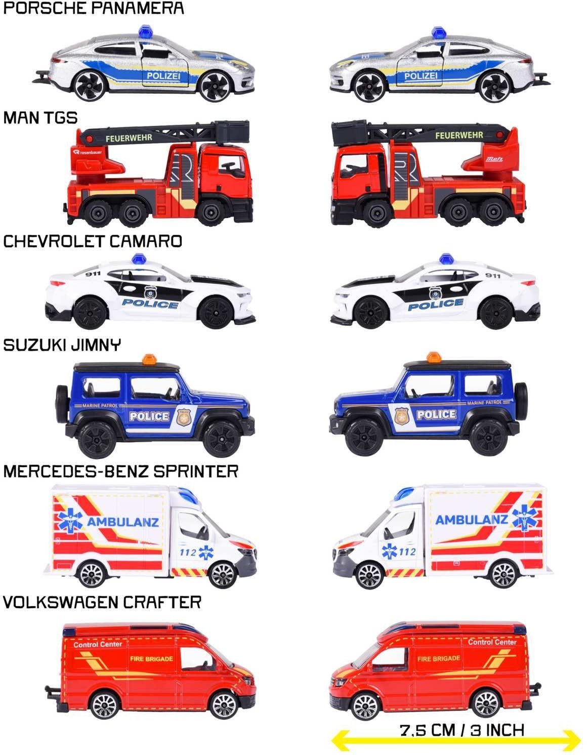 MAJORETTE POJAZDY RATUNK MET MIX6 SIMBA WB36