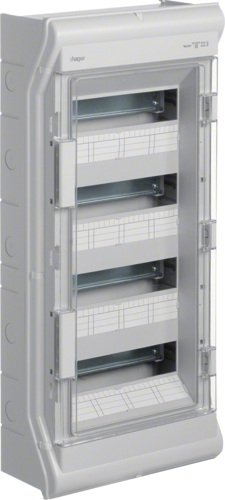 Hager Rozdzielnica modułowa 4x12 natynkowa IP65 Vector (VE412L)