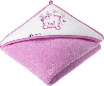 Akuku Okrycie kąpiel. 100x100 kotek