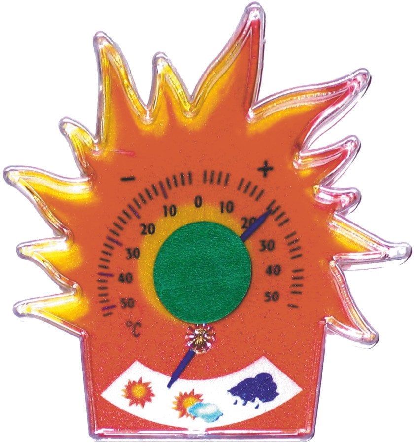 TERMOMETR ZAOKIENNY BIMETALICZNY SŁONECZKO