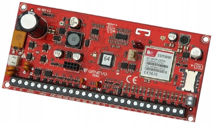 PRiMA64Q GENEVO Centrala alarmowa z komunikatorem GSM(2G)+GPRS