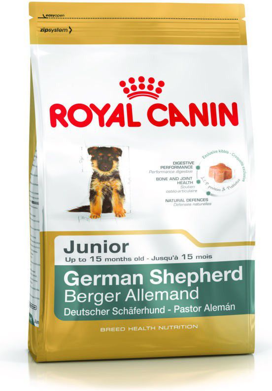 Royal Canin German Shepherd Junior karma sucha dla szczeniąt do 15 miesiąca, rasy owczarek niemiecki 12 kg