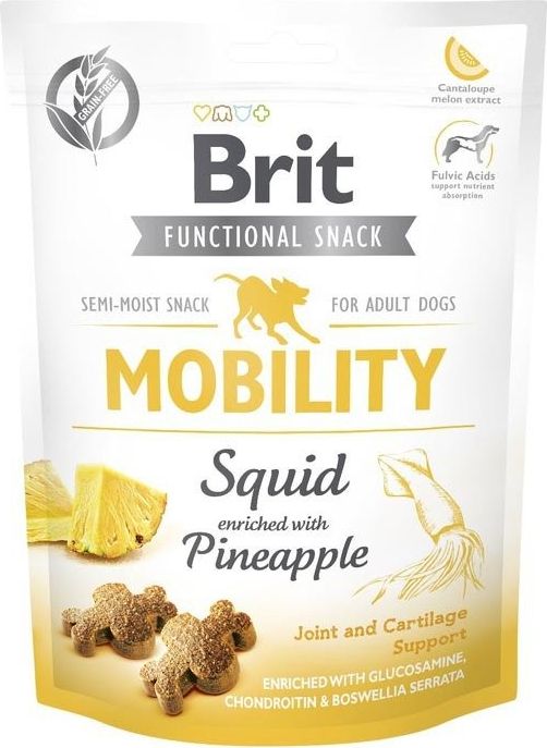 Brit Brit Care Dog Functional Snack Mobility Squid - przysmak dla psa, 150g uniwersalny