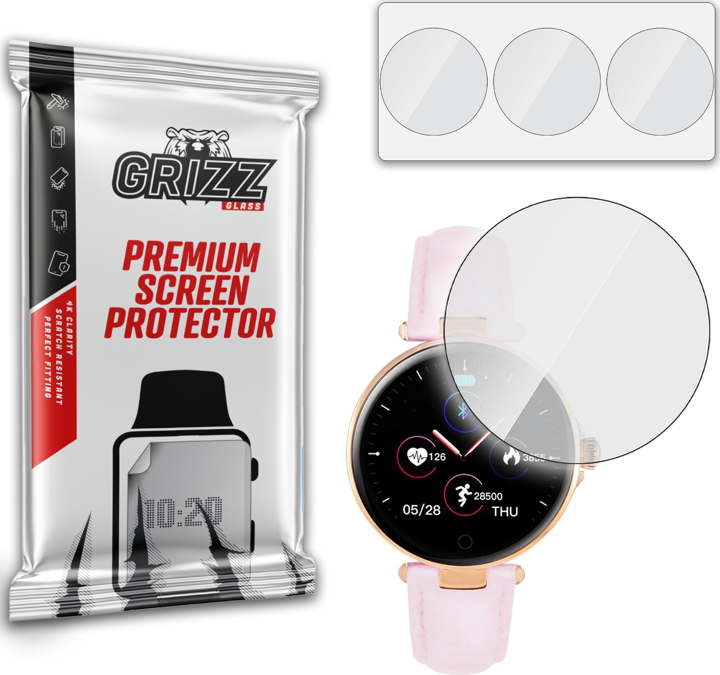 GrizzGlass Folia hydrożelowa GrizzGlass Hydrofilm Watchmark WR6