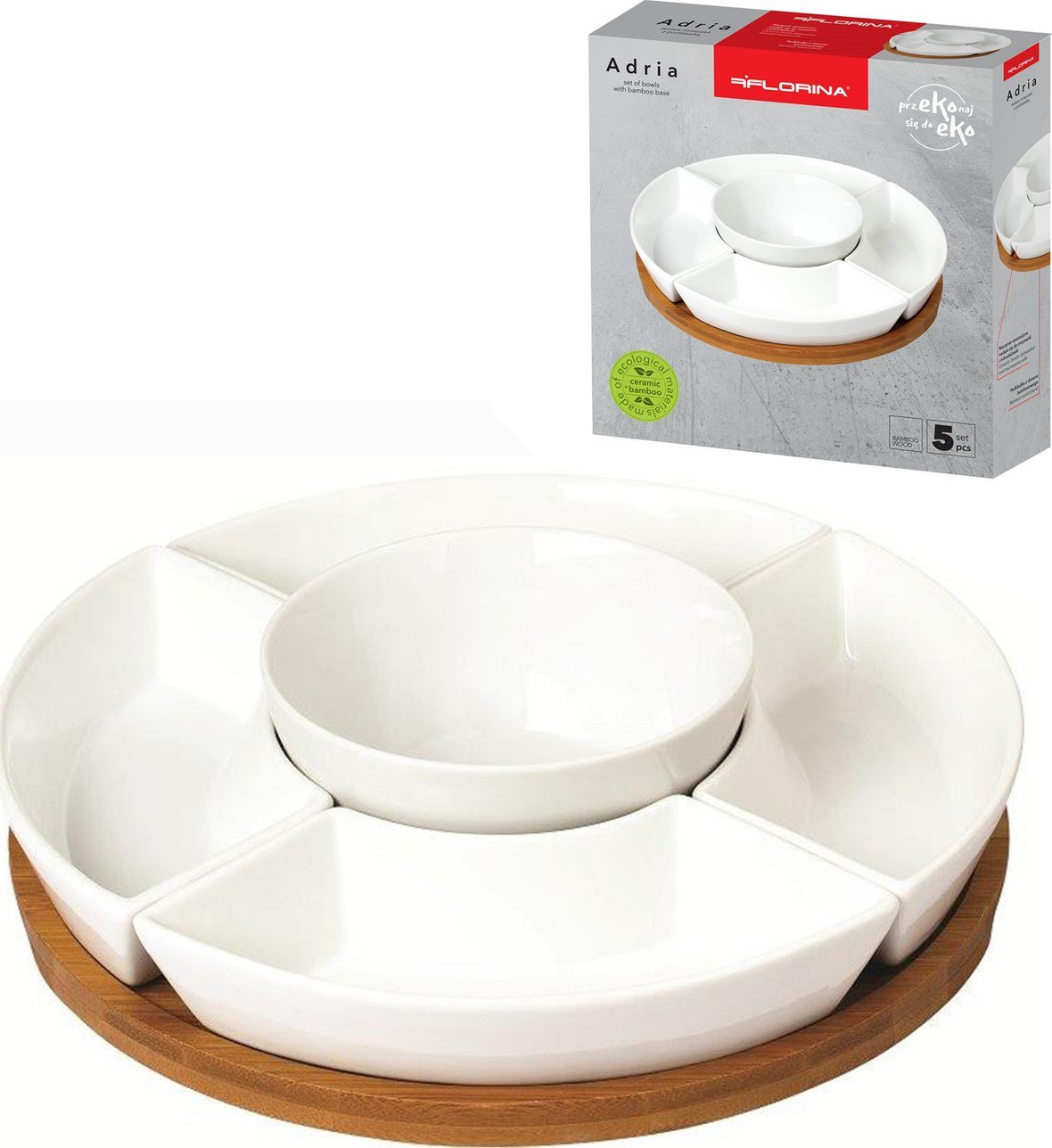 Florina Komplet miseczek do dipów Florina Adria 5 elementów