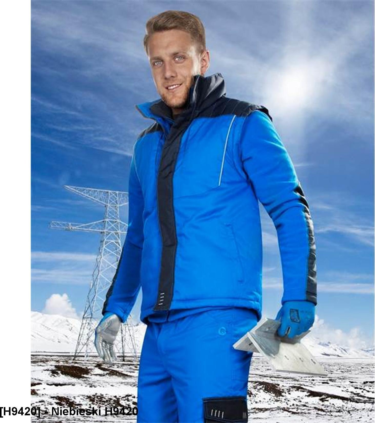 Ardon ARDON 4TECH - kamizelka zimowa - Niebieski H9420 2XL