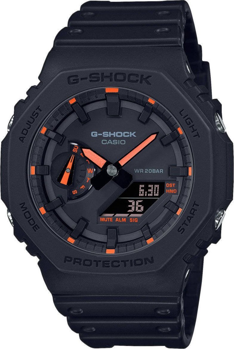 Zegarek G-SHOCK Zegarek Casio G-Shock GA-2100-1A4ER Męski