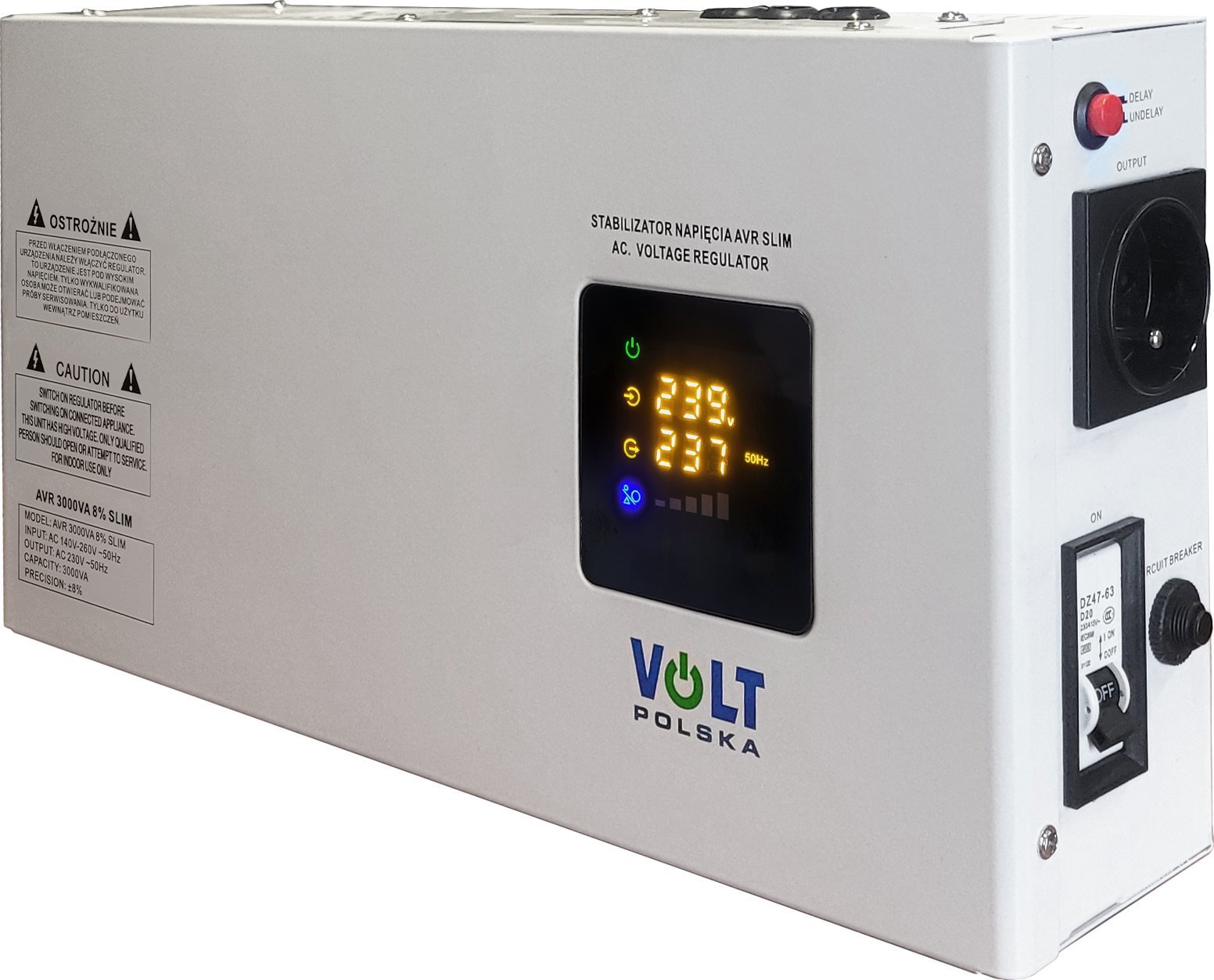 Volt Stabilizator napięcia Volt Polska AVR 3000VA Slim