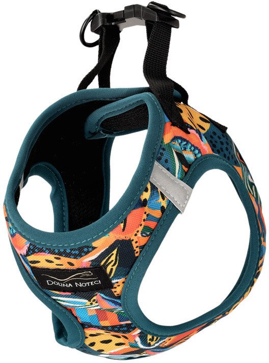 Dolina Noteci Szelki bezuciskowe z siatką dla psa Tropikalna Przygoda M