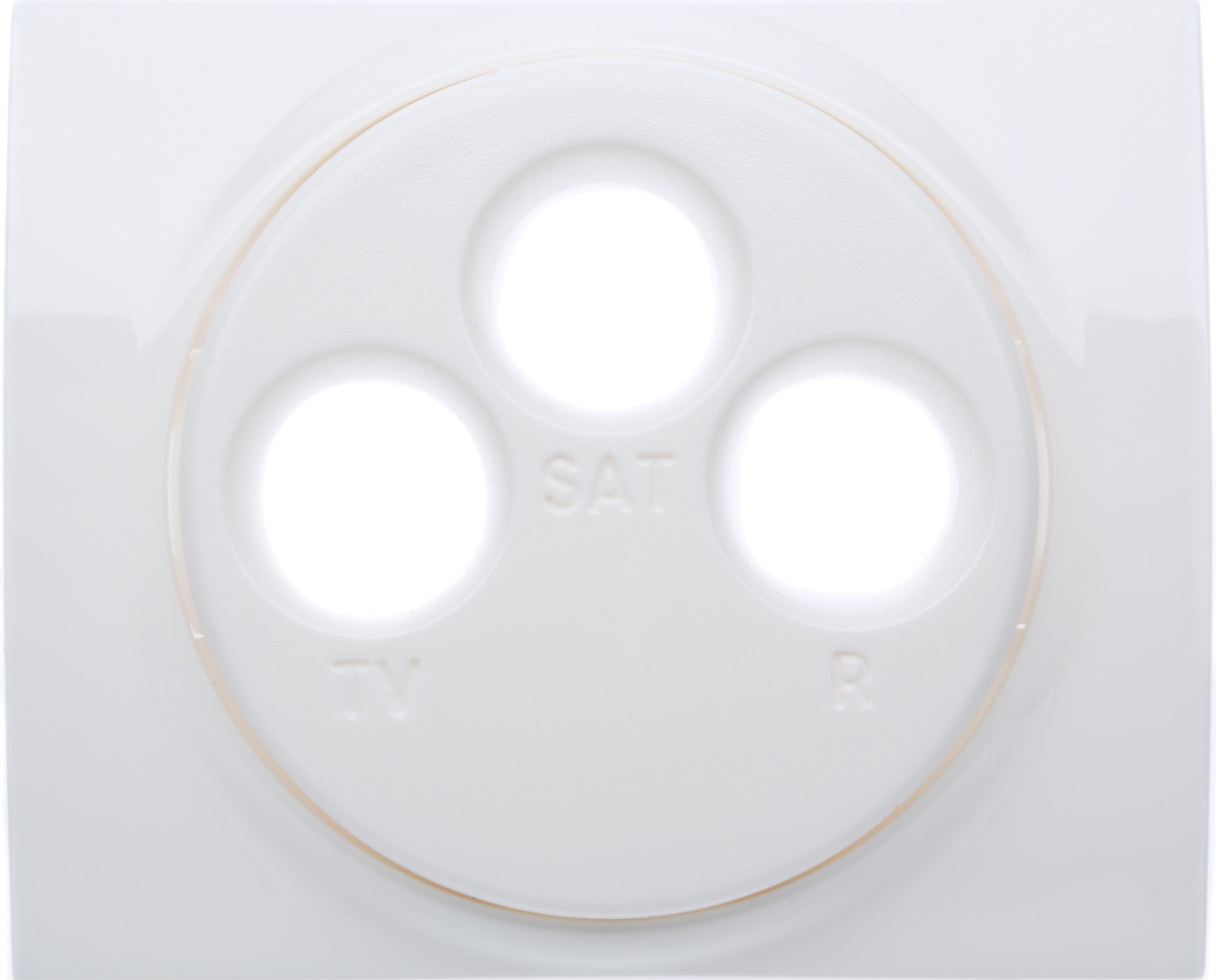 Legrand Plakietka gniazda RTV/SAT SISTENA LIFE arctic 771073