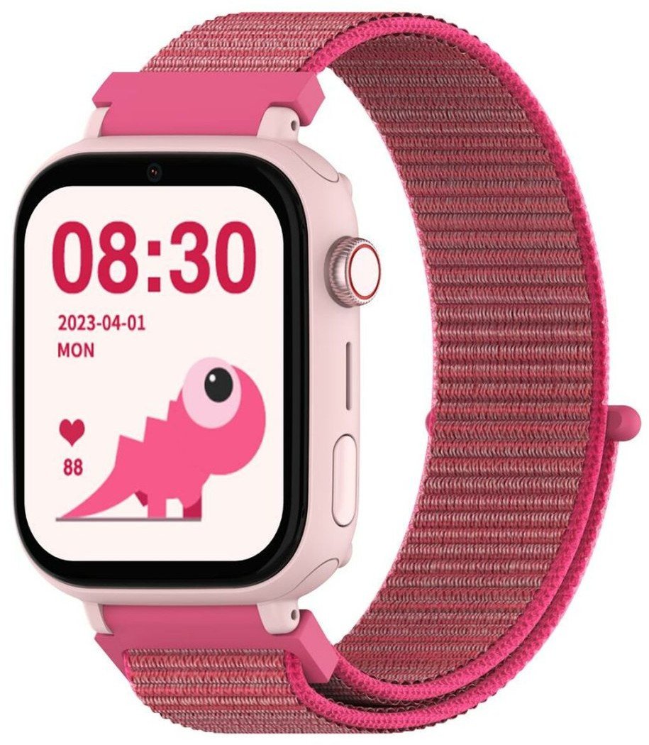 Smartwatch DCU KIDS PRO Czarny Różowy