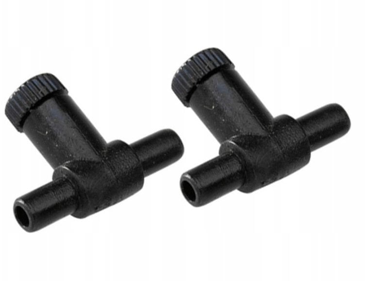 Zaworek regulacyjny, do węża 4/6mm, 2 szt
