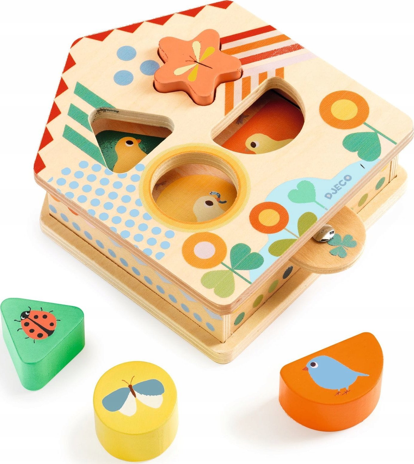 Djeco Kaladėlių rūšiuoklė - Namelis