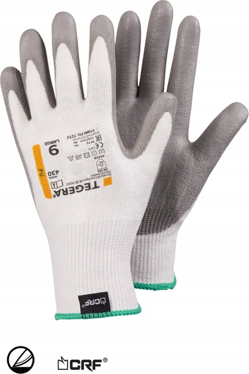 Rękawice Antyprzecięciowe Ochronne 430 r. 6 Tegera