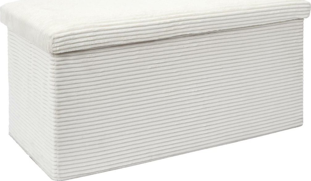 Intesi Pufa Medford składana z pojemnikiem biała