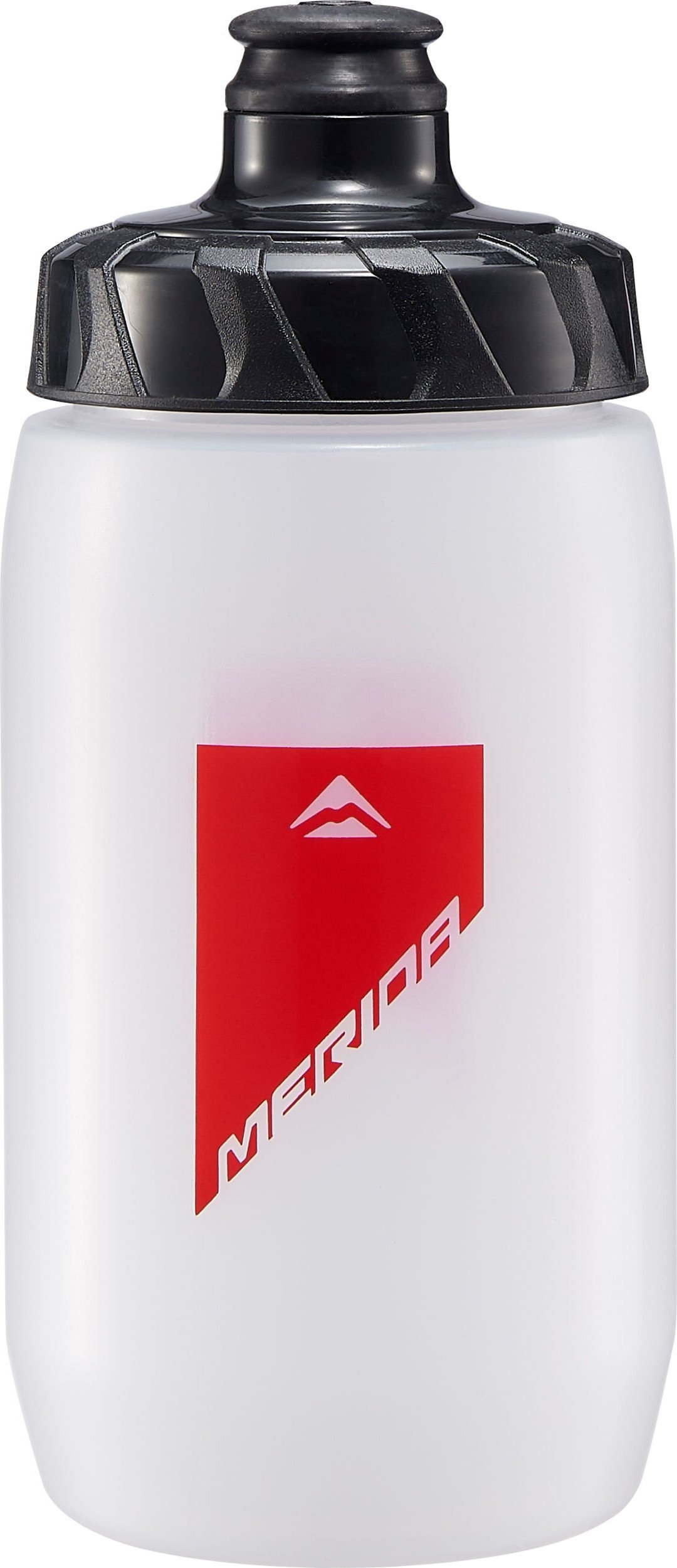 Merida BIDON MERIDA TRANSPARENT Z POKRYWKĄ Wybierz kolor: Przezroczysty z czerwonym, Pojemność: 500 ml