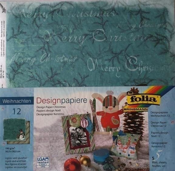 Penword Papier wzorniczy 190 g/m2 30,5x30,5cm 5 arkuszy