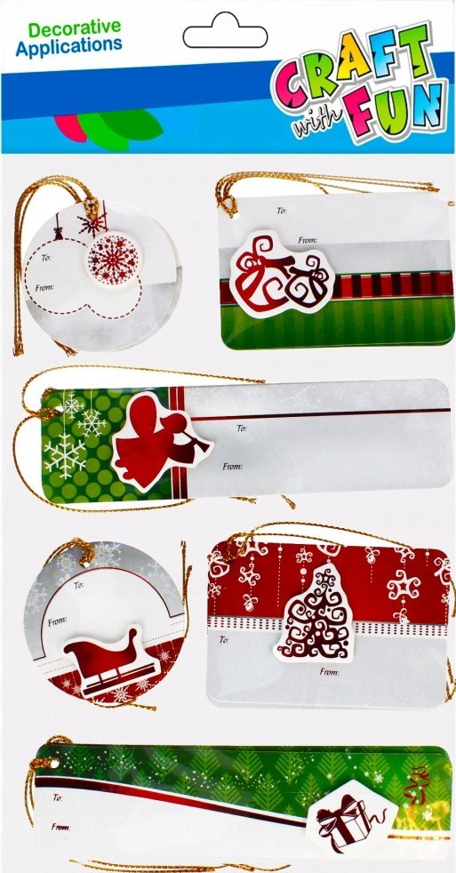 Craft with Fun BILECIK OKAZ PREZENT CF BN 12SZT 3D PBH 12/288