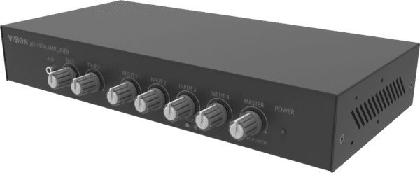 Wzmacniacz słuchawkowy Vision VISION Professioneller digitaler Audio-Mixer-Verstarker - 30 JAHRE GARANTIE - 2 x 50 W (RMS @ 8 Ohm) - RS-232 - Bluetoot
