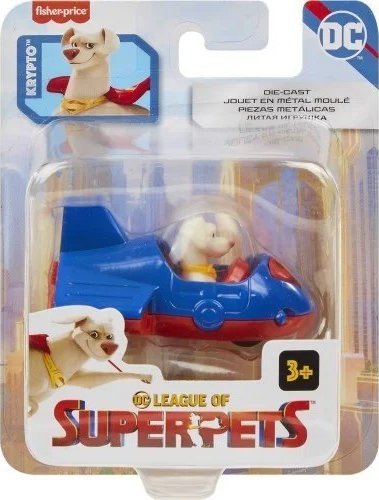 Fisher Price League Super Pets Krypto auto 7cm