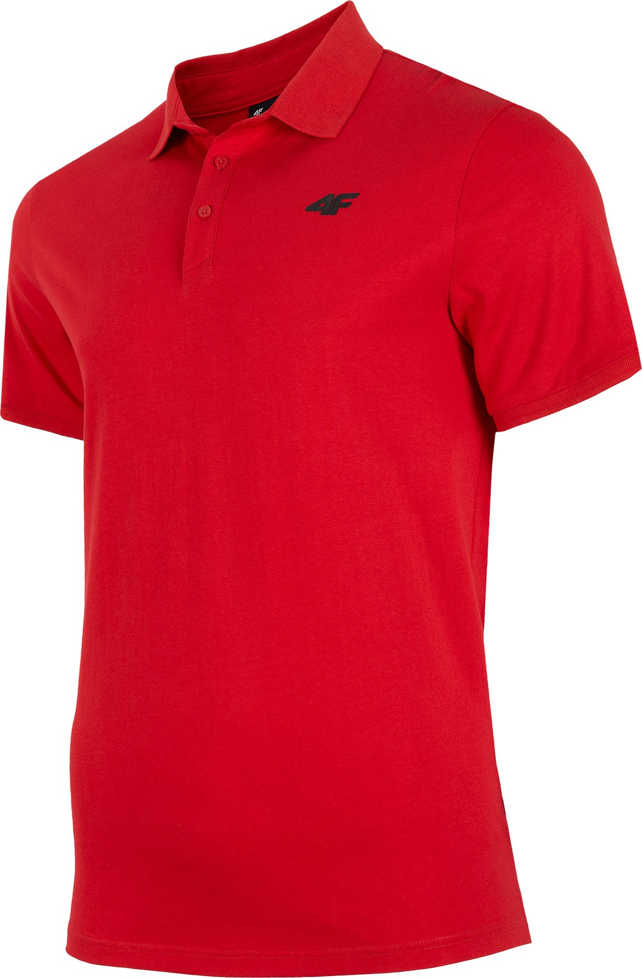 4f Koszulka męska H4L22-TSM355 Czerwony r. M