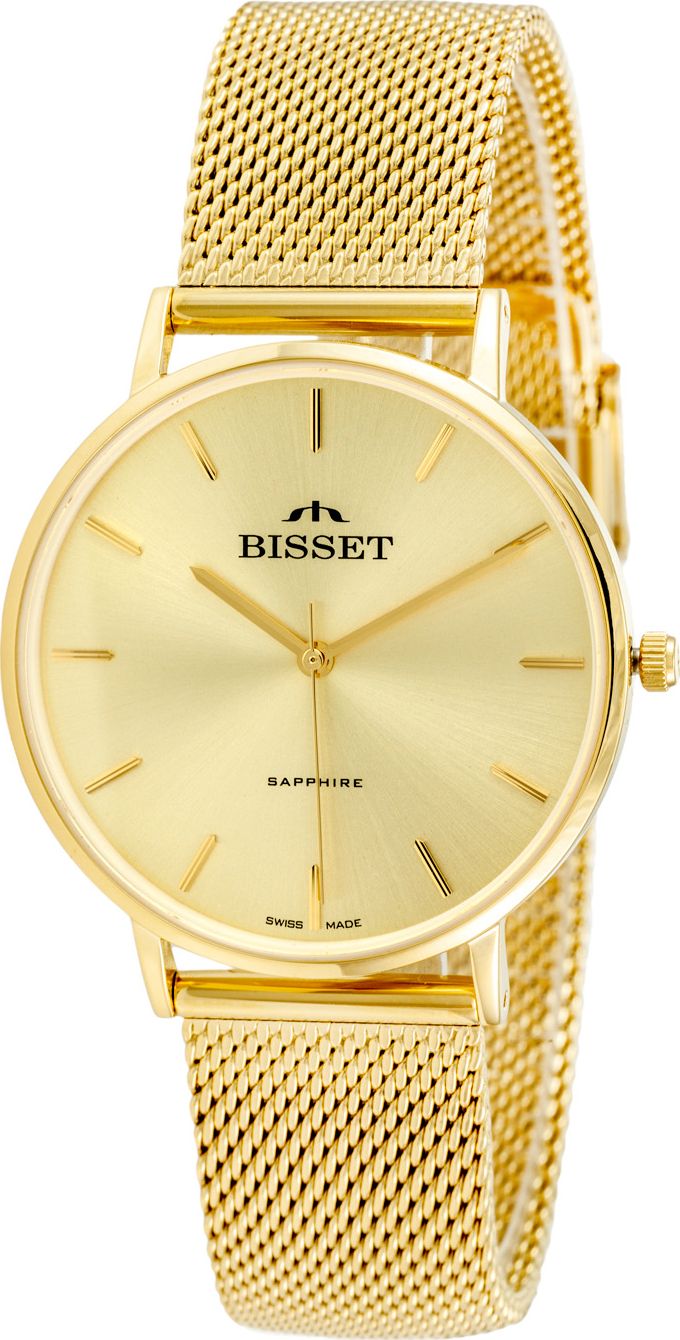 Zegarek Bisset Szwajcarski zegarek damski Bisset ARITTE ZZK Szafir