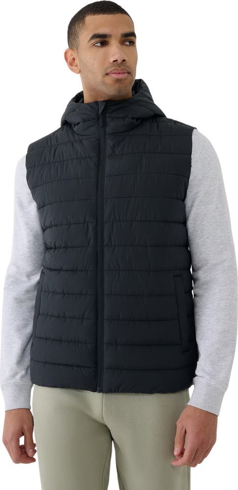 Kamizelka męska 4F M192 czarna 4FWSS25TVJAM192 20S L