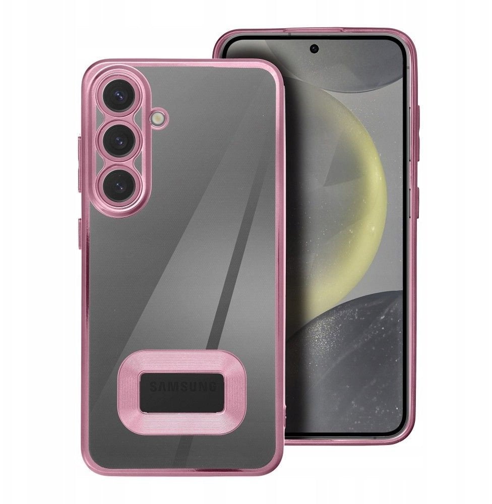 Futerał GLAM do SAMSUNG S25 Ultra pudrowy róż