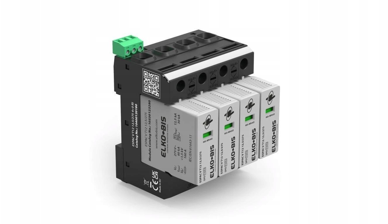 Ogranicznik przepięć ESPAC V T12 12,5/275 4+0 RI 10400120180