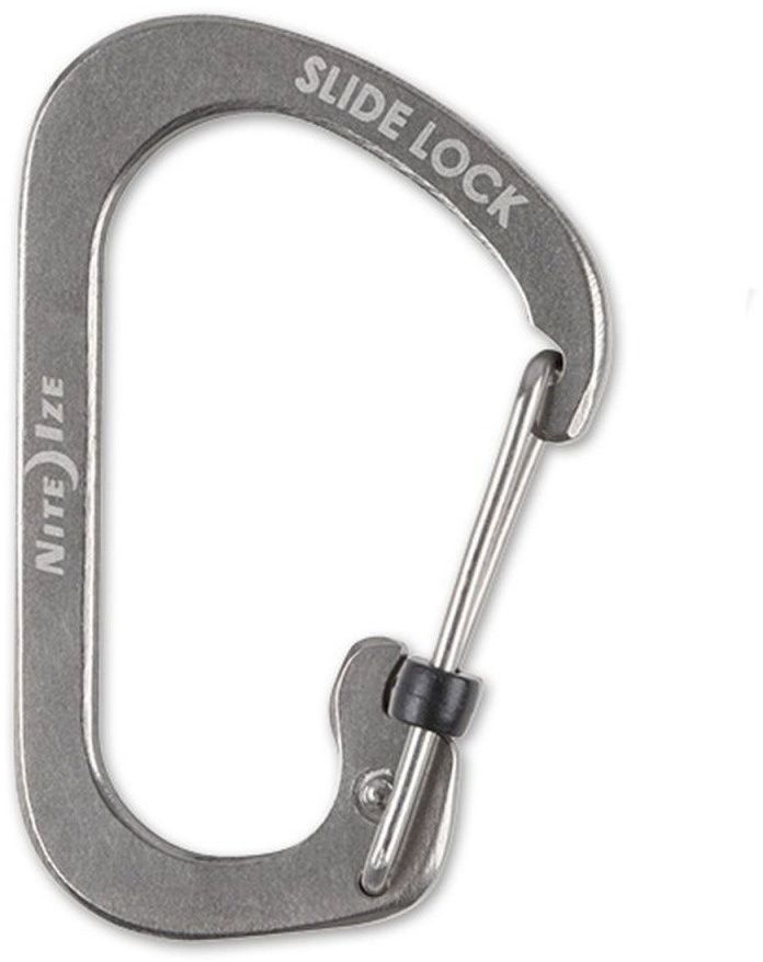 Nite Ize Karabińczyk SlideLock #2 stal nierdzewna szary (CSL2-11-R6)