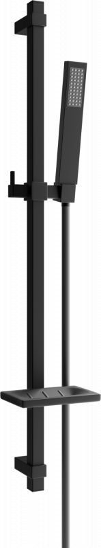 Zestaw prysznicowy Mexen Mexen DQ00 zestaw prysznicowy suwany, czarny - 785004581-70