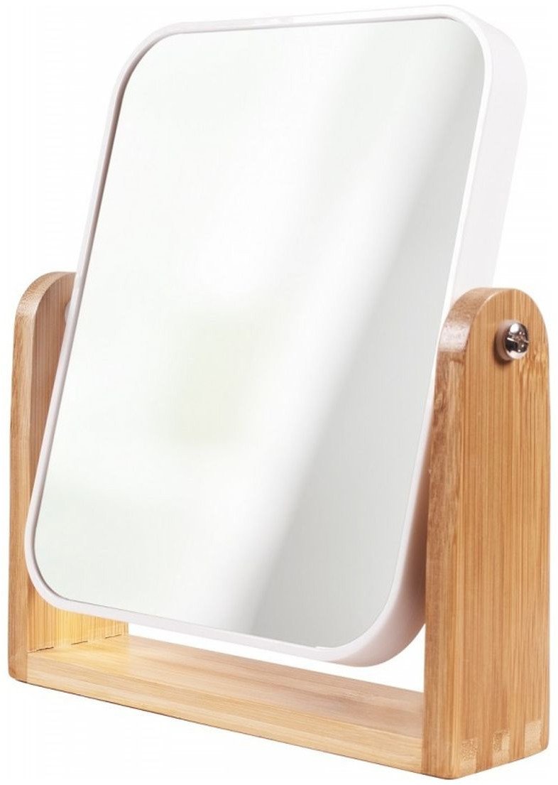 Top Choice Lusterko kosmetyczne stojące-bamboo (85802) 1szt