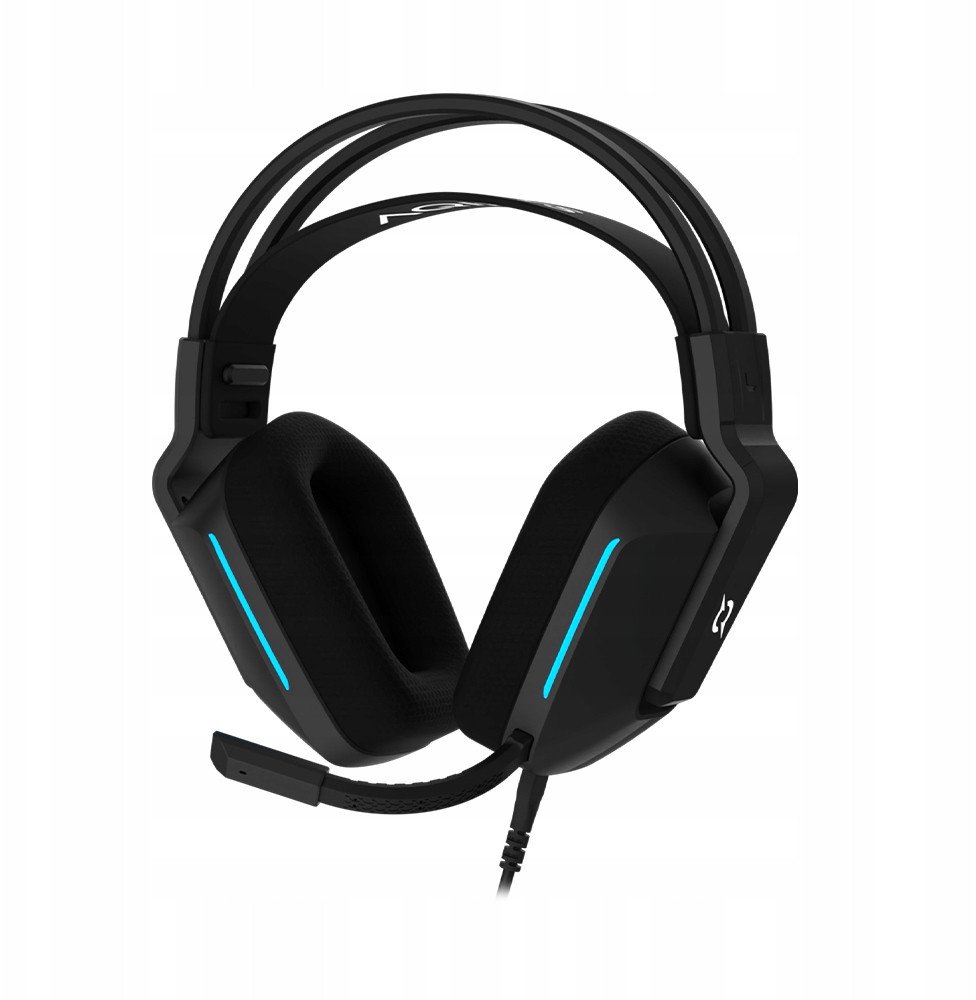 AQIRYS Słuchawki przewodowe ALYA 7.1 VS black