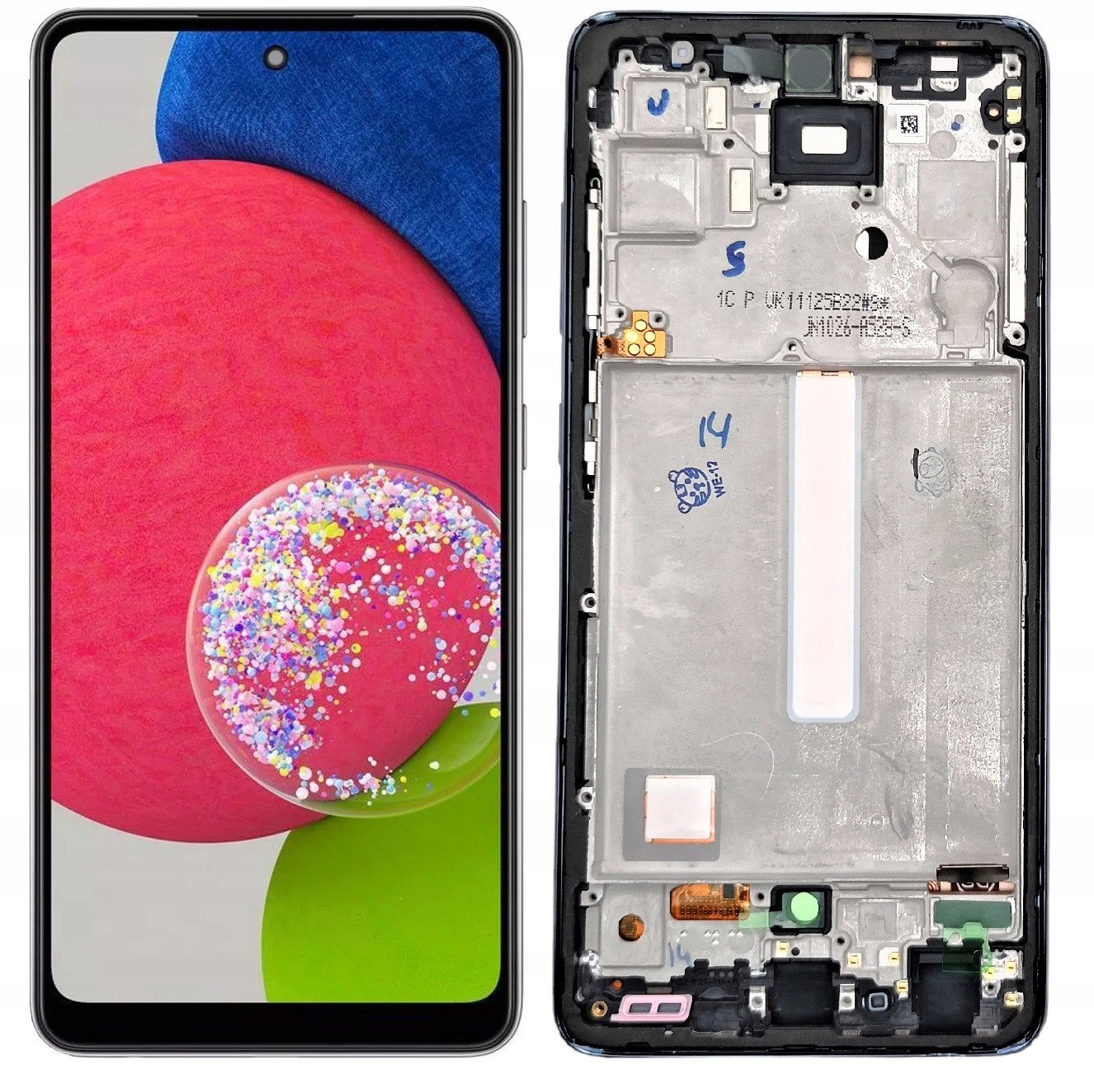 WYŚWIETLACZ EKRAN LCD DO SAMSUNG A52S 5G INCELL RAMKA CZARNA