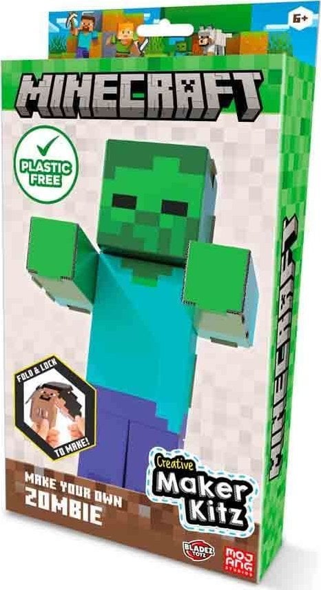 Mega Creative MINECRAFT BLADEZ zbuduj figurkę Zombie MC85741