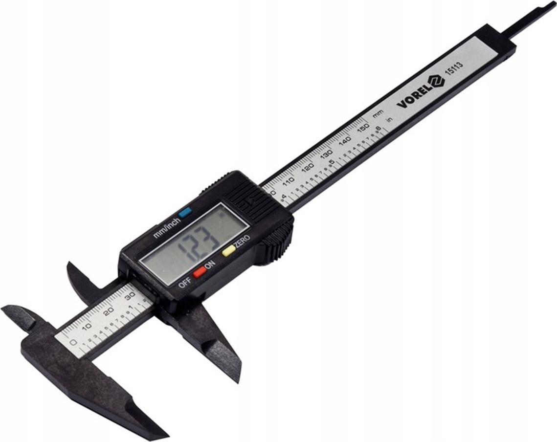 Vorel VOREL SUWMIARKA ELEKTRONICZNA 150mm / 0,01mm CARBON 15113 T15113