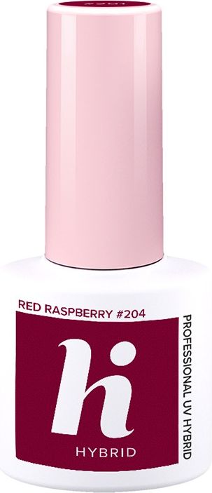 Hi Hybrid Lakier hybrydowy nr 204 Red Raspberry 5ml