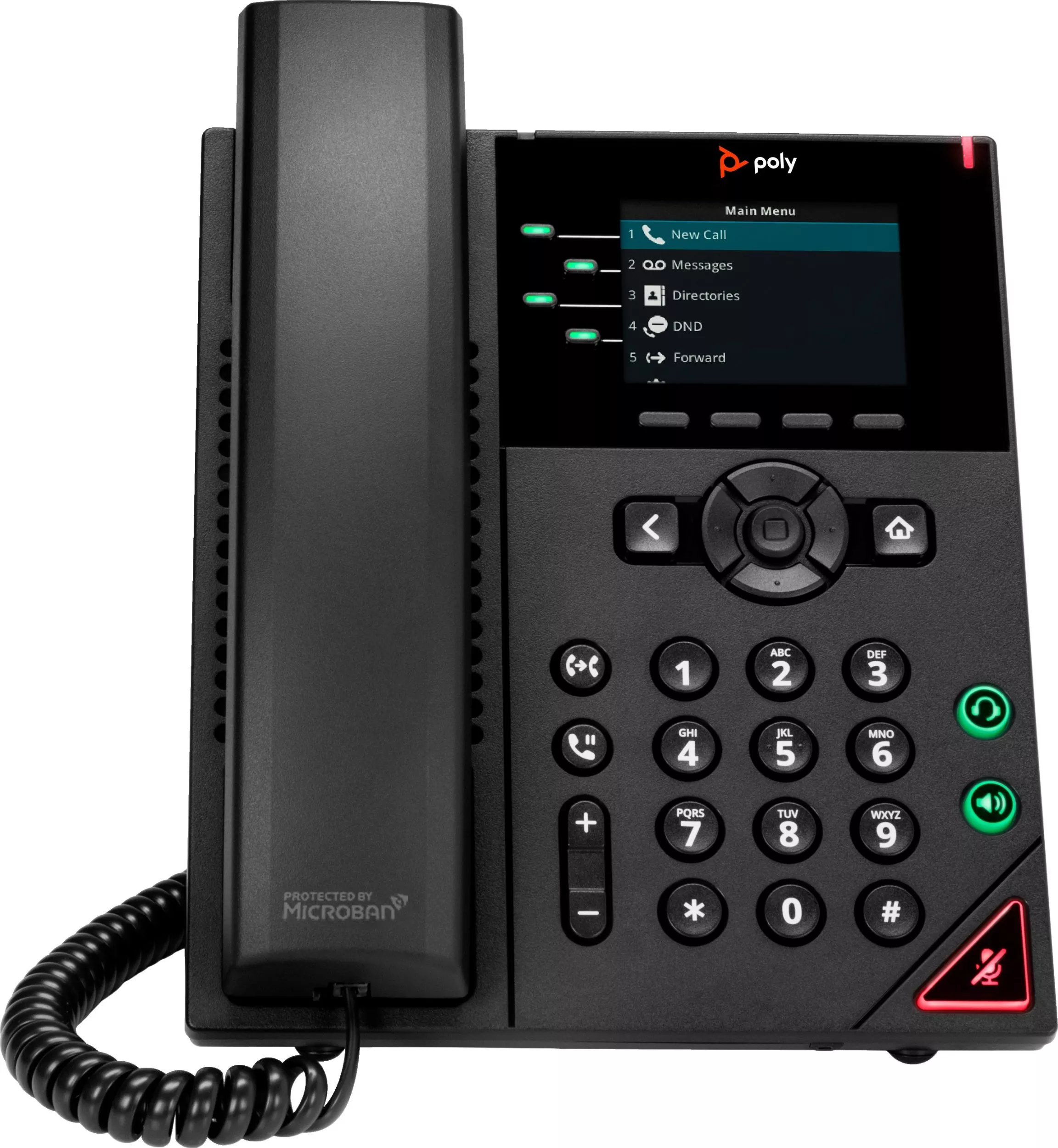 Telefon HP VVX 250 4-Line IP Phone and