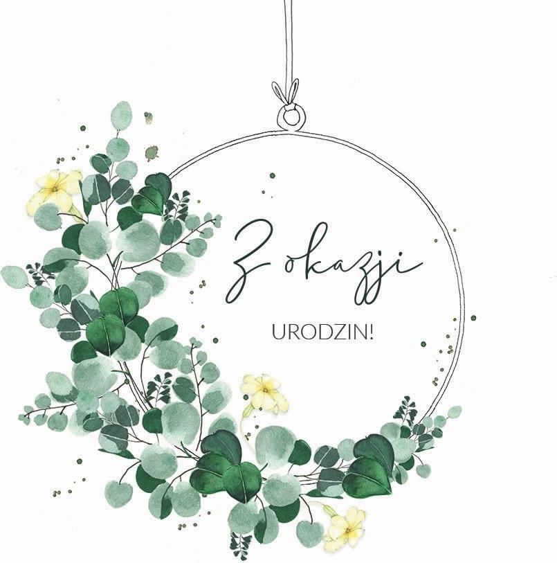 Clear Creation Karnet Swarovski kwadrat CL4001_PO Z okazji Urodzi