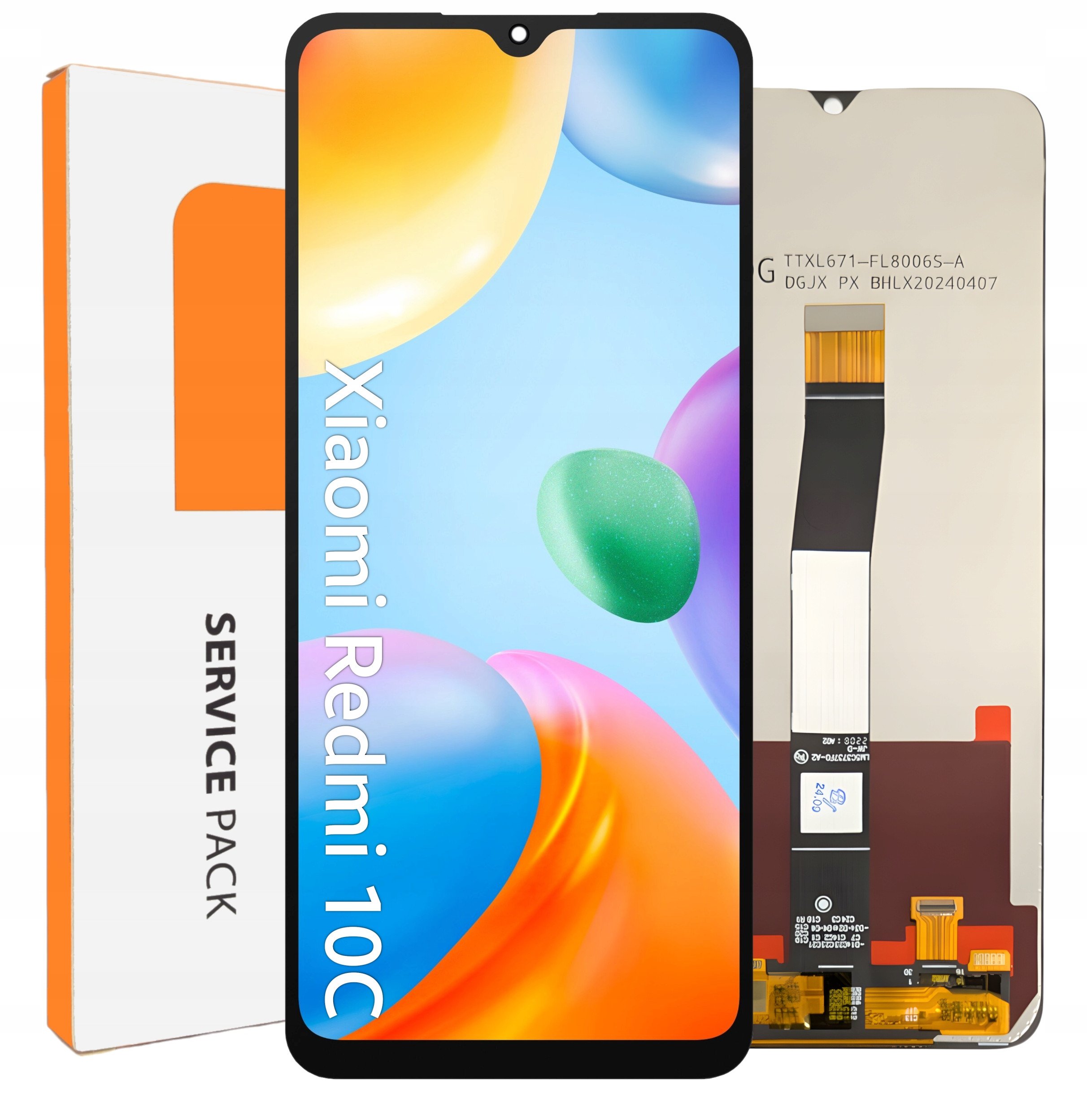 ORYGINAŁ WYŚWIETLACZ EKRAN LCD DO XIAOMI REDMI 10C