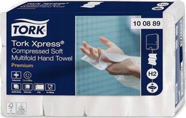 Tork Tork Xpress - Miękki ręcznik w składce trójpanelowej, białe - Premium